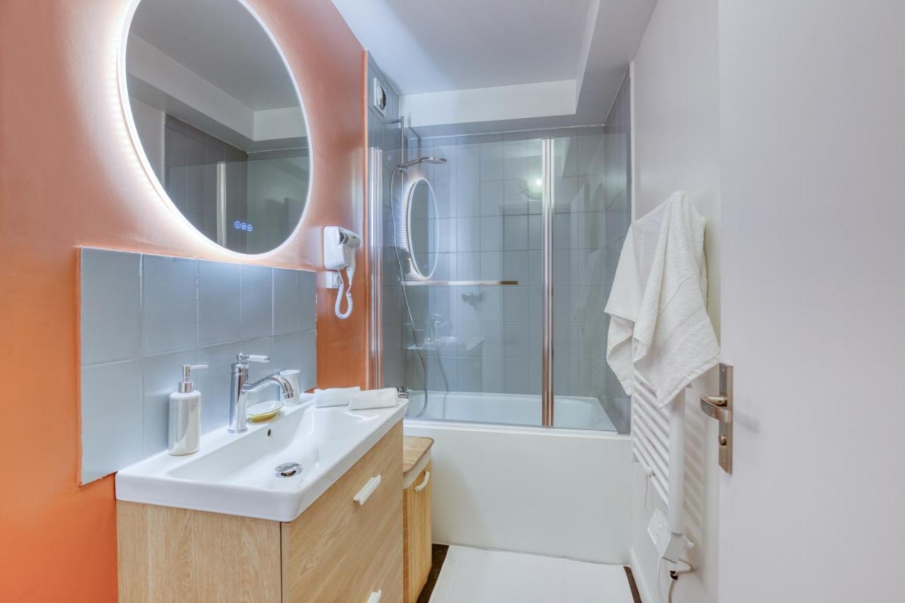 Studio Hotel - Lit King Size - Parking - Wifi - Proche Cdg Livry-Gargan Exteriör bild