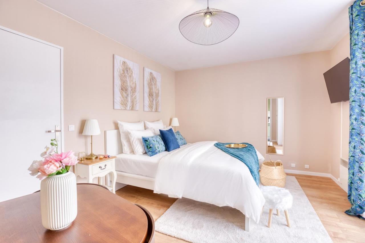 Studio Hotel - Lit King Size - Parking - Wifi - Proche Cdg Livry-Gargan Exteriör bild